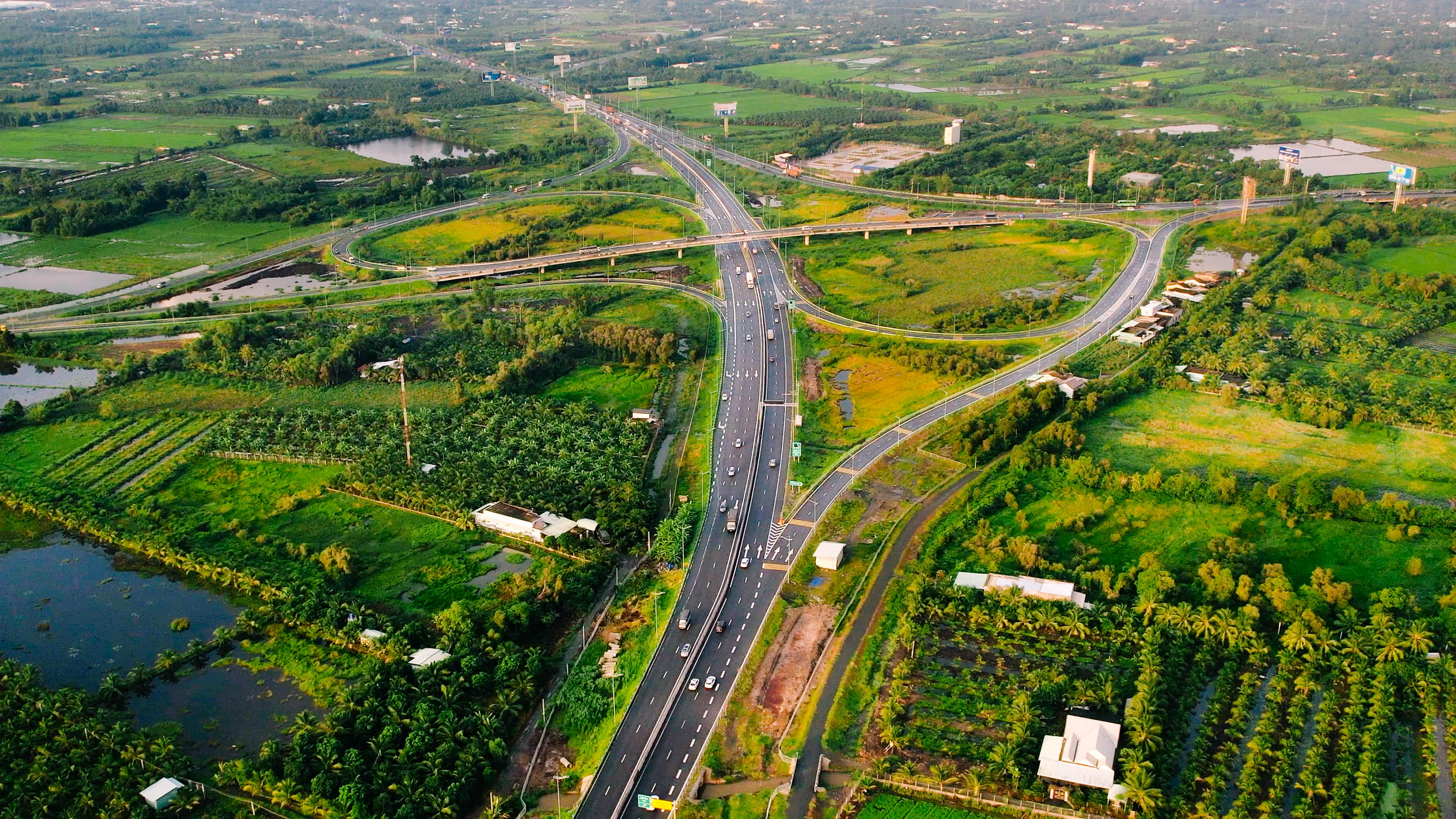 Một đoạn của cao tốc Trung Lương - Mỹ Thuận.
