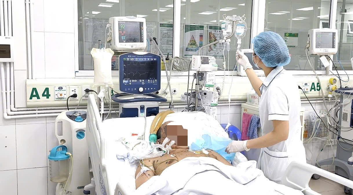 Bệnh nhân đang được điều trị tích cực tại bệnh viện.&nbsp;