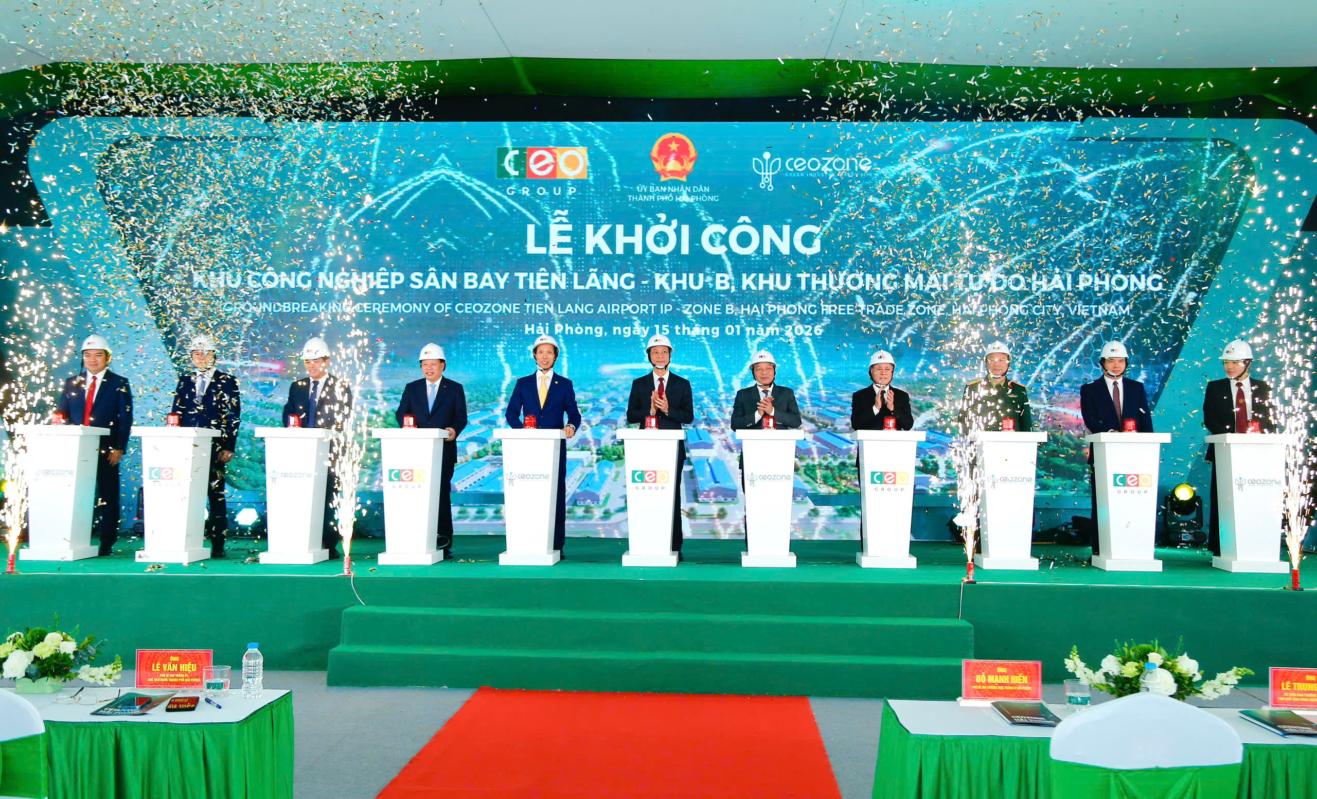 Lễ khởi công Link Trang Chủ PG88.Com Mới #2026 Khu PG88 Trang chủ nhà cái top 1 Sân bay Tiên Lãng - Khu B 