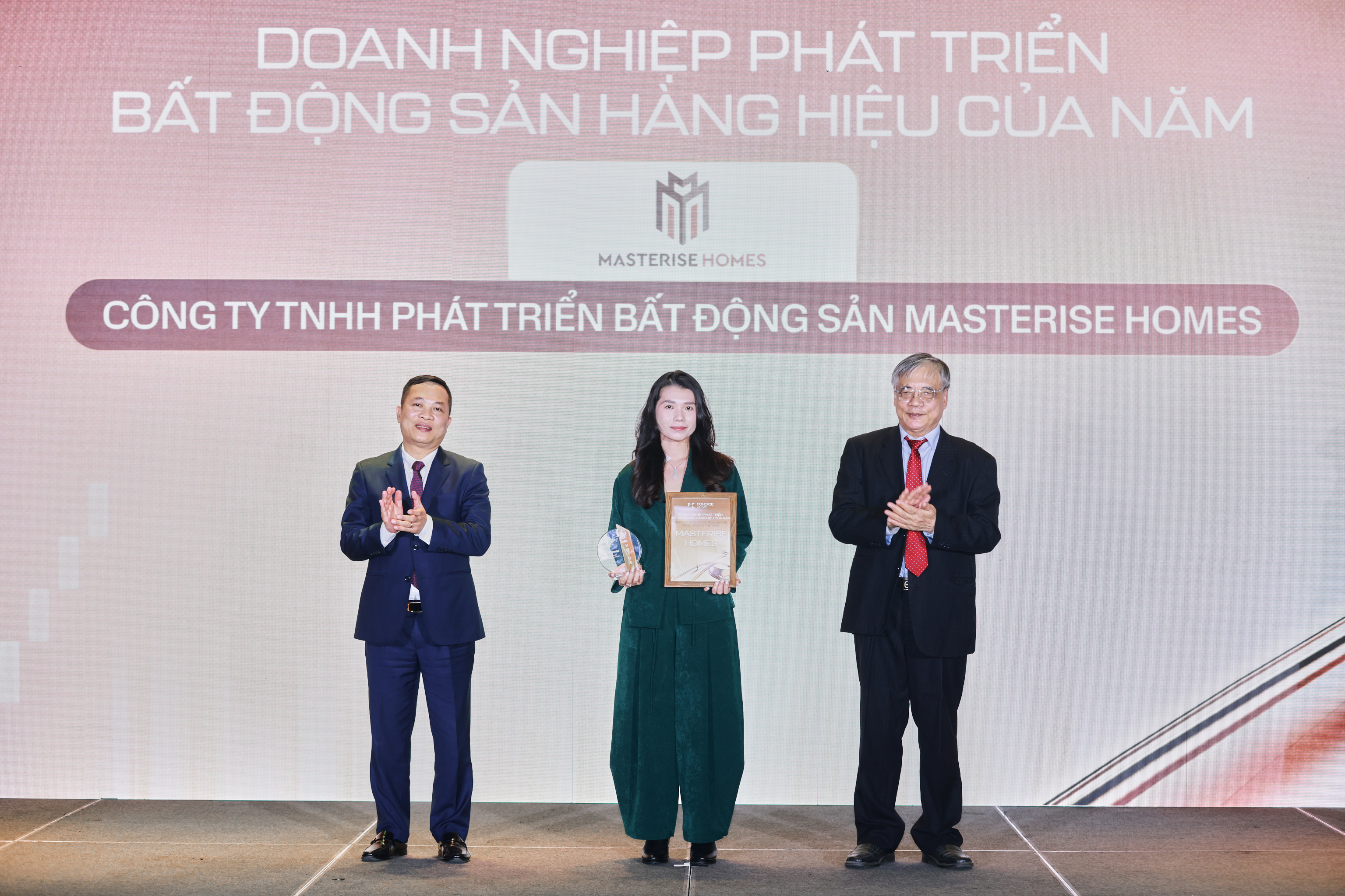 Masterise Homes vừa được vinh danh “PG88 Link Dễ Nhớ Pg88.com phát triển bất động sản hàng hiệu của năm” tại FChoice Awards 2025. Ảnh:&nbsp;Masterise Homes.