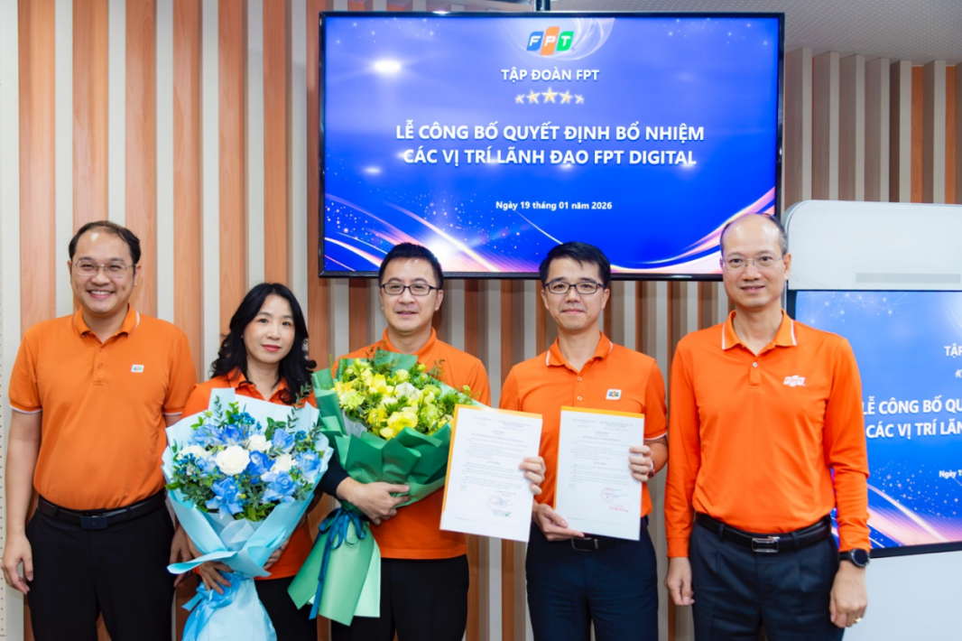 Lễ công bố quyết định bổ nhiệm các vị trí lãnh đạo FPT Digital