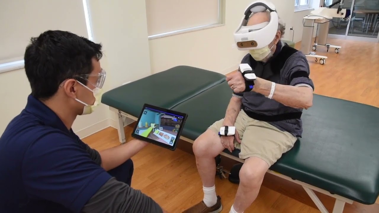 Công nghệ VR trợ giúp cho phục hồi chức năng chi trên sau đột quỵ.