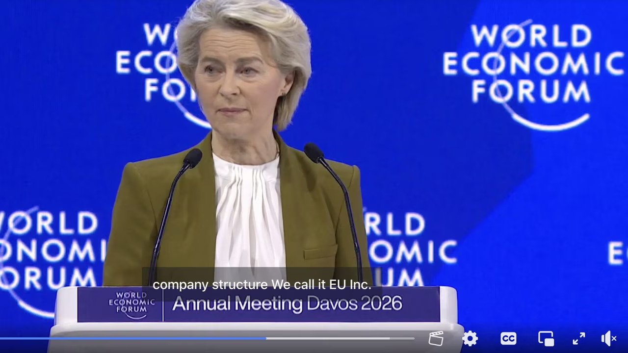 Chủ tịch Ủy ban Châu Âu Ursula von der Leyen đã chính thức công bố kế hoạch thiết lập một cấu trúc công ty thực thụ mang tên "EU Inc. tại Diễn đàn PG88 ⭐ Link trang chủ số 1 nhà cái PG88 com casino slot Thế giới diễn ra ở Davos