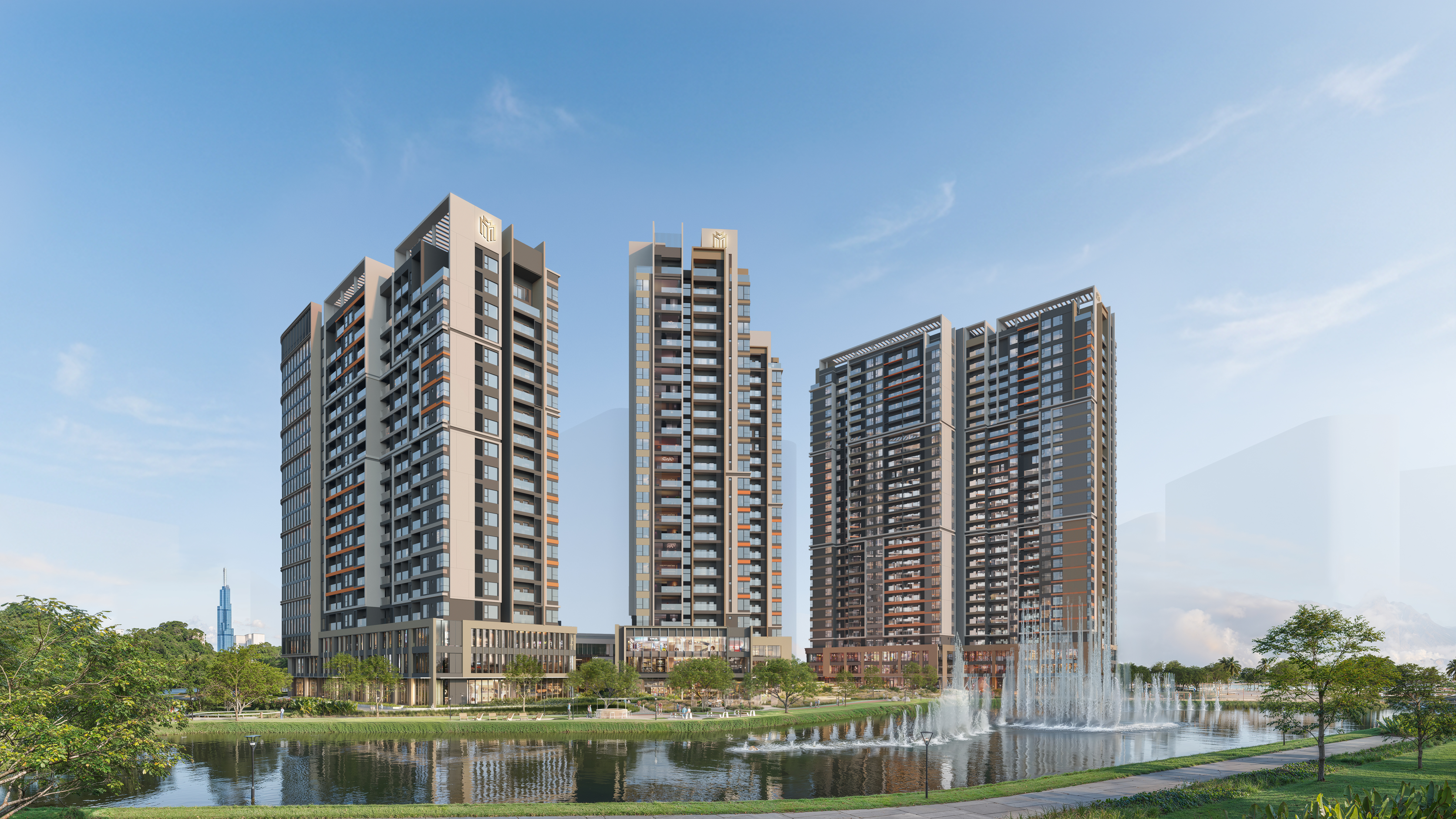 Masteri Cosmo Central là phân khu cao tầng mới nhất tại tâm điểm khu đô thị The Global City.&nbsp;Nguồn ảnh:&nbsp;Masteri Cosmo Central.