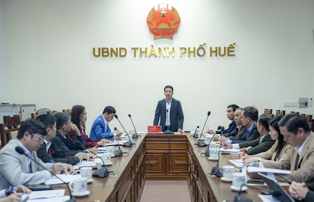 Phó Chủ tịch UBND thành phố, Trưởng Ban chỉ đạo phát triển Link Trang Chủ PG88.Com Mới #2026 tập thể Trần Hữu Thuỳ Giang phát biểu tại hội nghị.