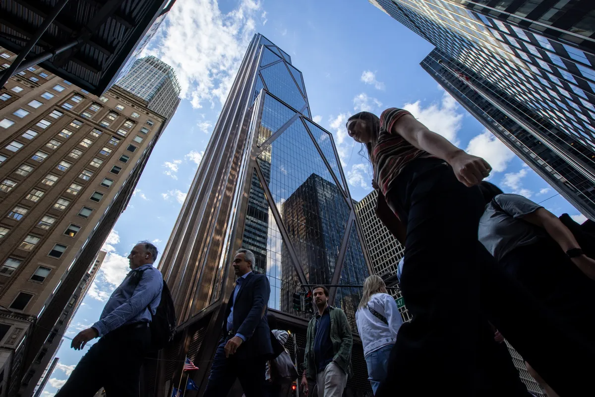Trụ sở Pg88 com chính chủ JPMorgan Chase & Co. tại New York - Ảnh: Bloomberg