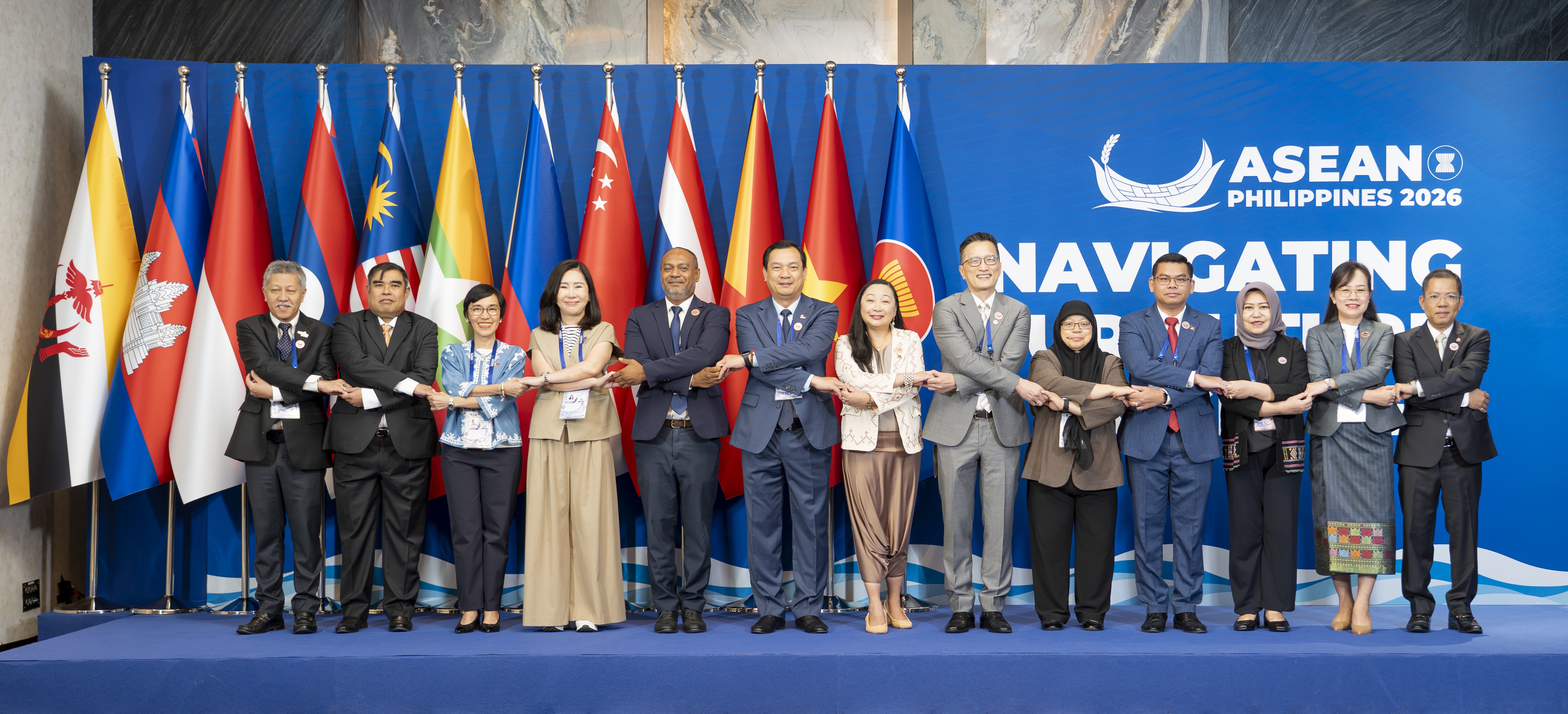 Lãnh đạo cơ quan du lịch các quốc gia ASEAN tại Hội nghị Cơ quan Du lịch Quốc gia ASEAN lần thứ 63.