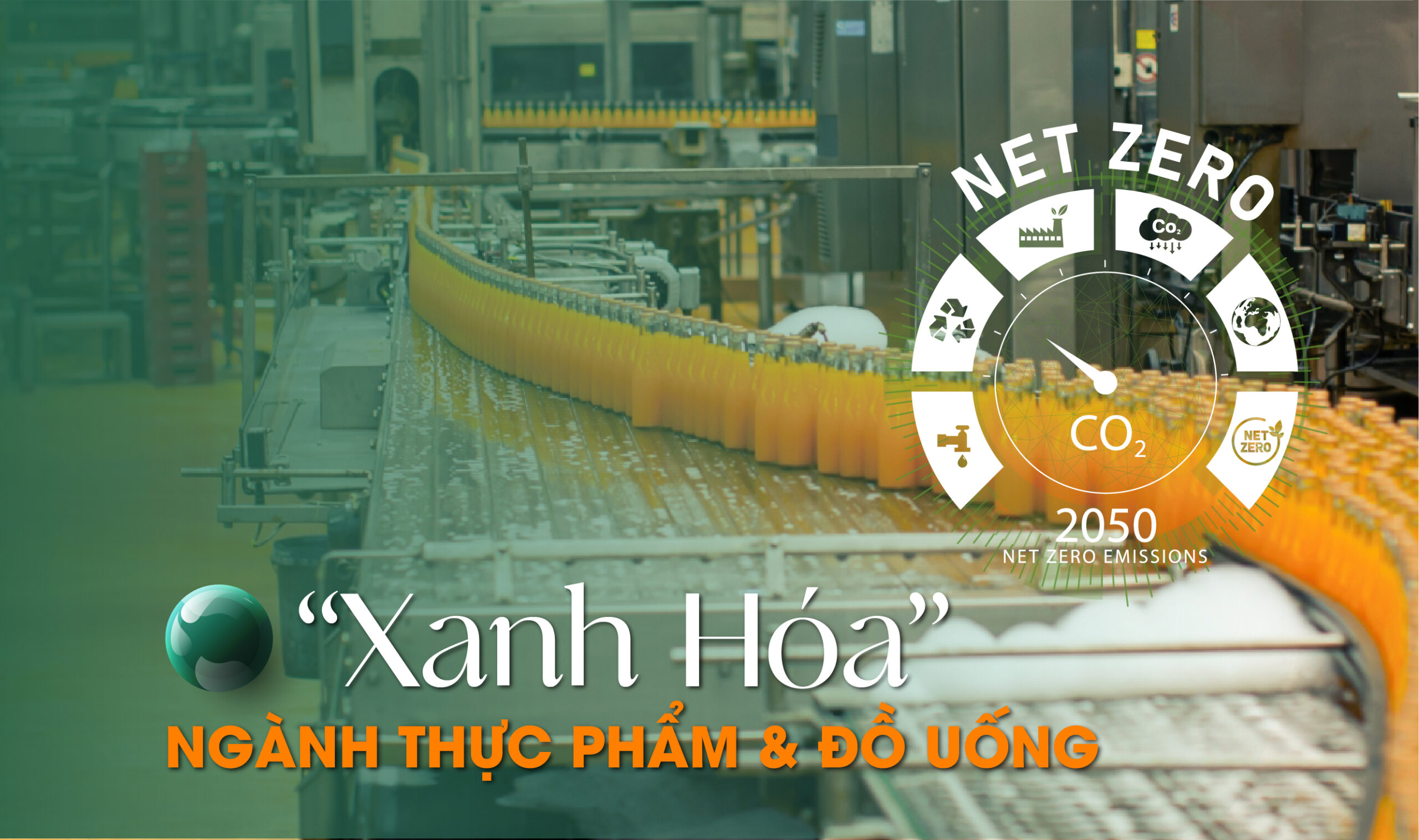 Chuyển đổi xanh trong ngành đồ uống Việt Nam đã trở thành yêu cầu bắt buộc. Ảnh minh họa