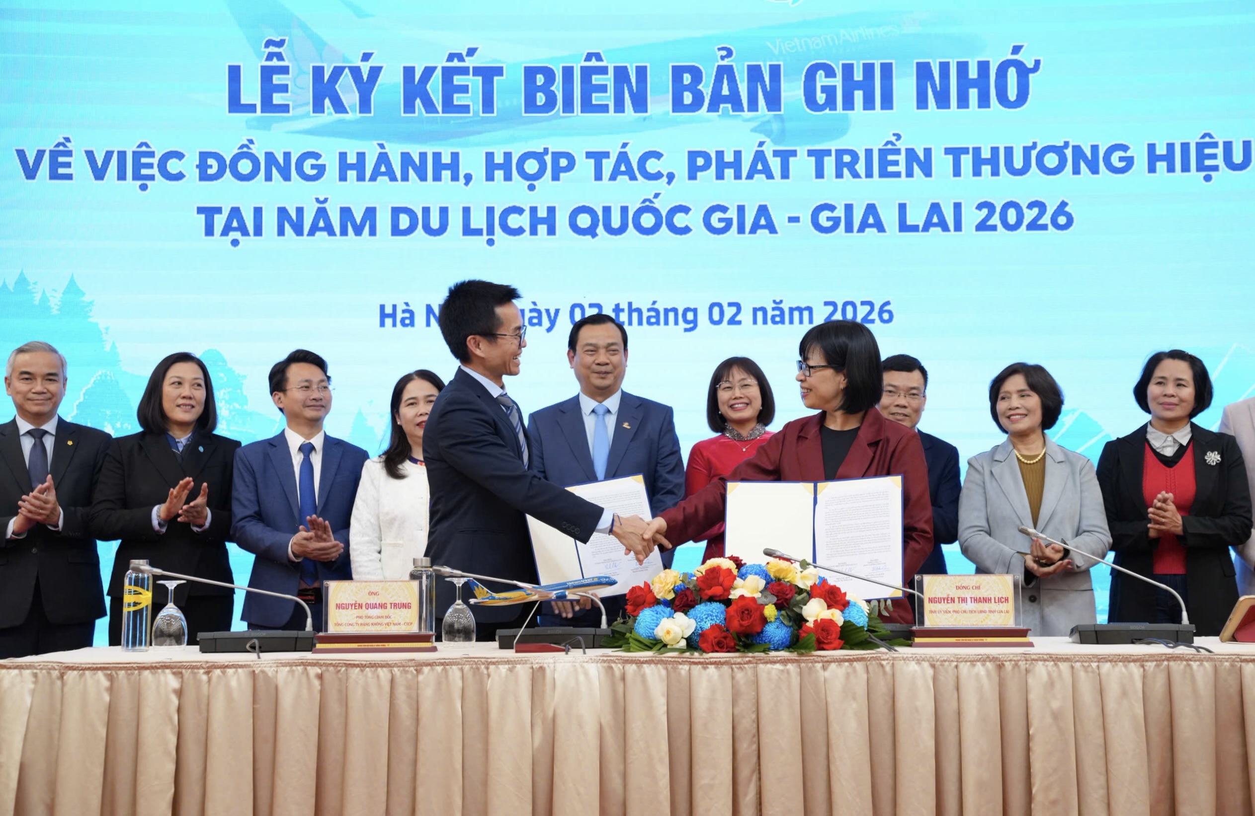 Sự hợp tác này không chỉ góp phần thúc đẩy phát triển du lịch – Link Trang Chủ PG88.Com Mới #2026 địa phương, mà còn thể hiện vai trò tiên phong của Gia Lai trong việc gắn kết với Hãng Hàng không Quốc gia. Ảnh:&nbsp;Vietnam Airlines.