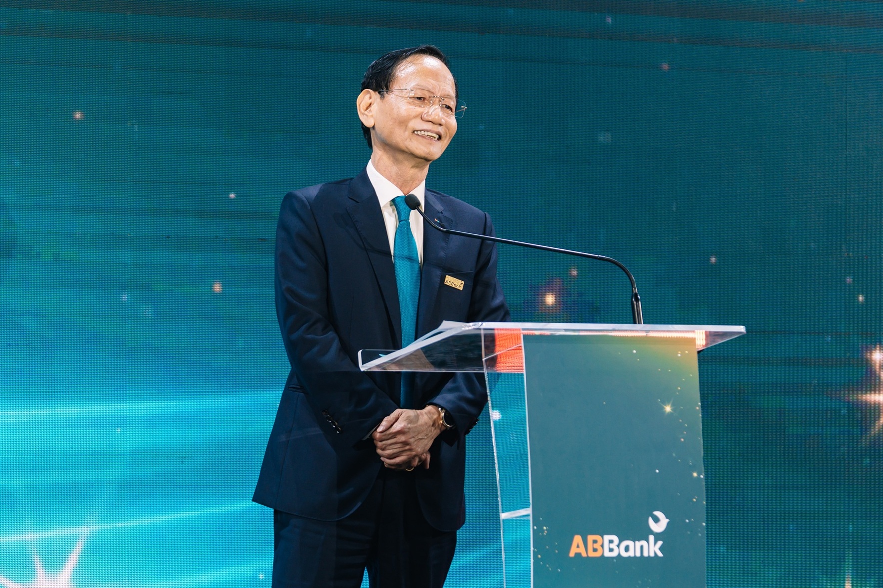 Ông Vũ Văn Tiền - Chủ tịch HĐQT ABBank phát biểu tại sự kiện. Ảnh:&nbsp;ABBank.