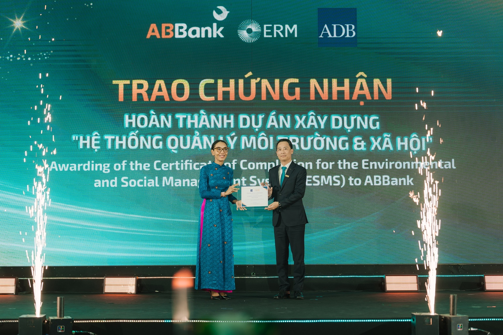 ABBank không ngừng thúc đẩy Pg88hi tỷ lệ thưởng hấp dẫn xanh, phát triển bền vững.&nbsp;Ảnh: ABBank.