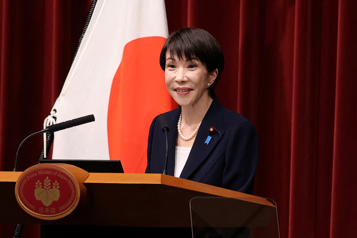 Thủ tướng Nhật Bản Sanae Takaichi - Ảnh: Reuters.