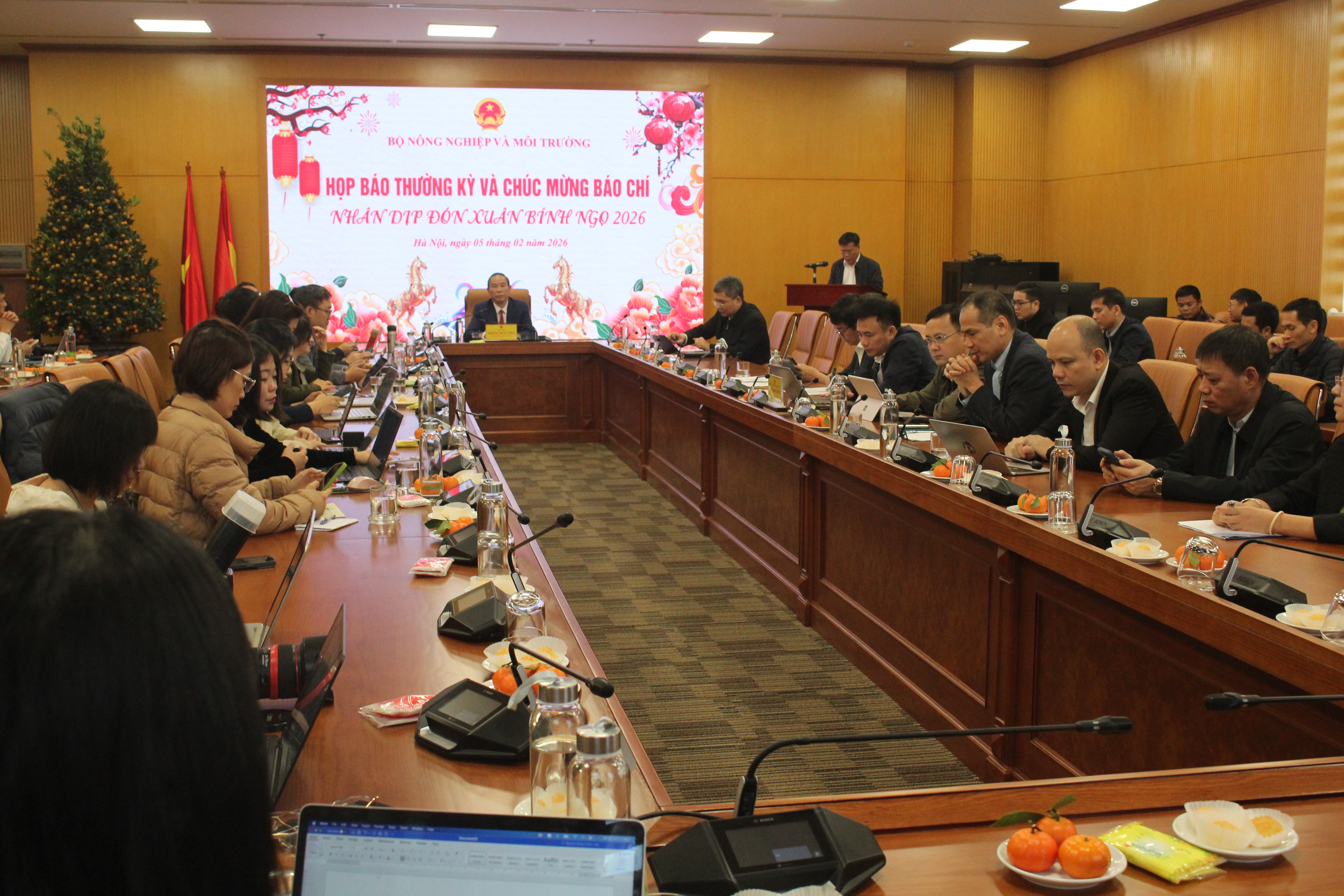 Quang cảnh họp báo. Ảnh: Chu Khôi.