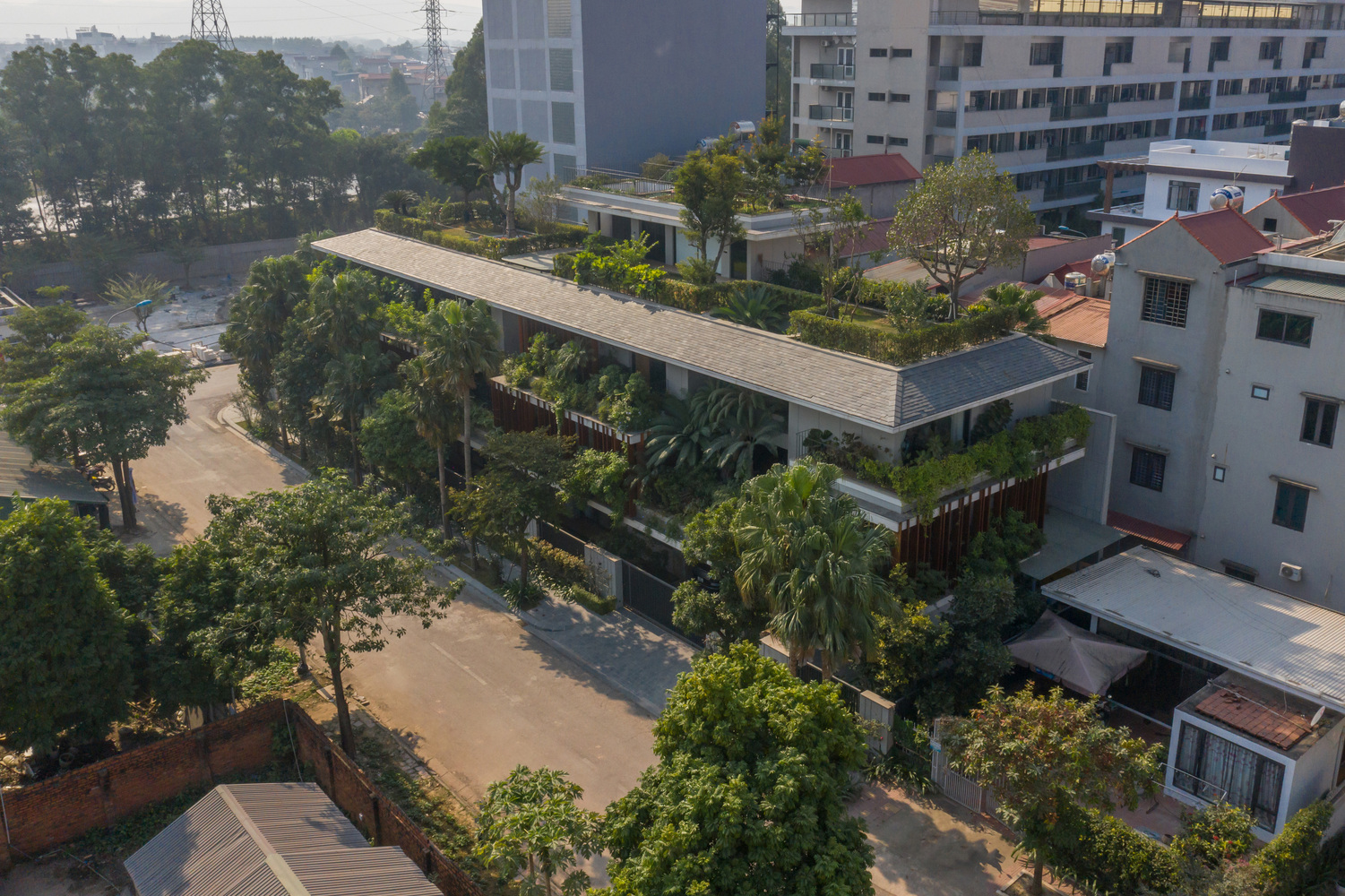 Nhà nhiệt đới cho gia đình nhiều thế hệ