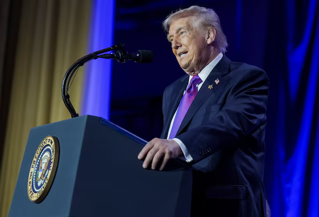 Tổng thống Mỹ Donald Trump - Ảnh: Reuters