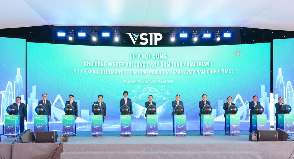 Ninh Bình khởi công Khu công nghiệp hơn 2.200 tỷ đồng 