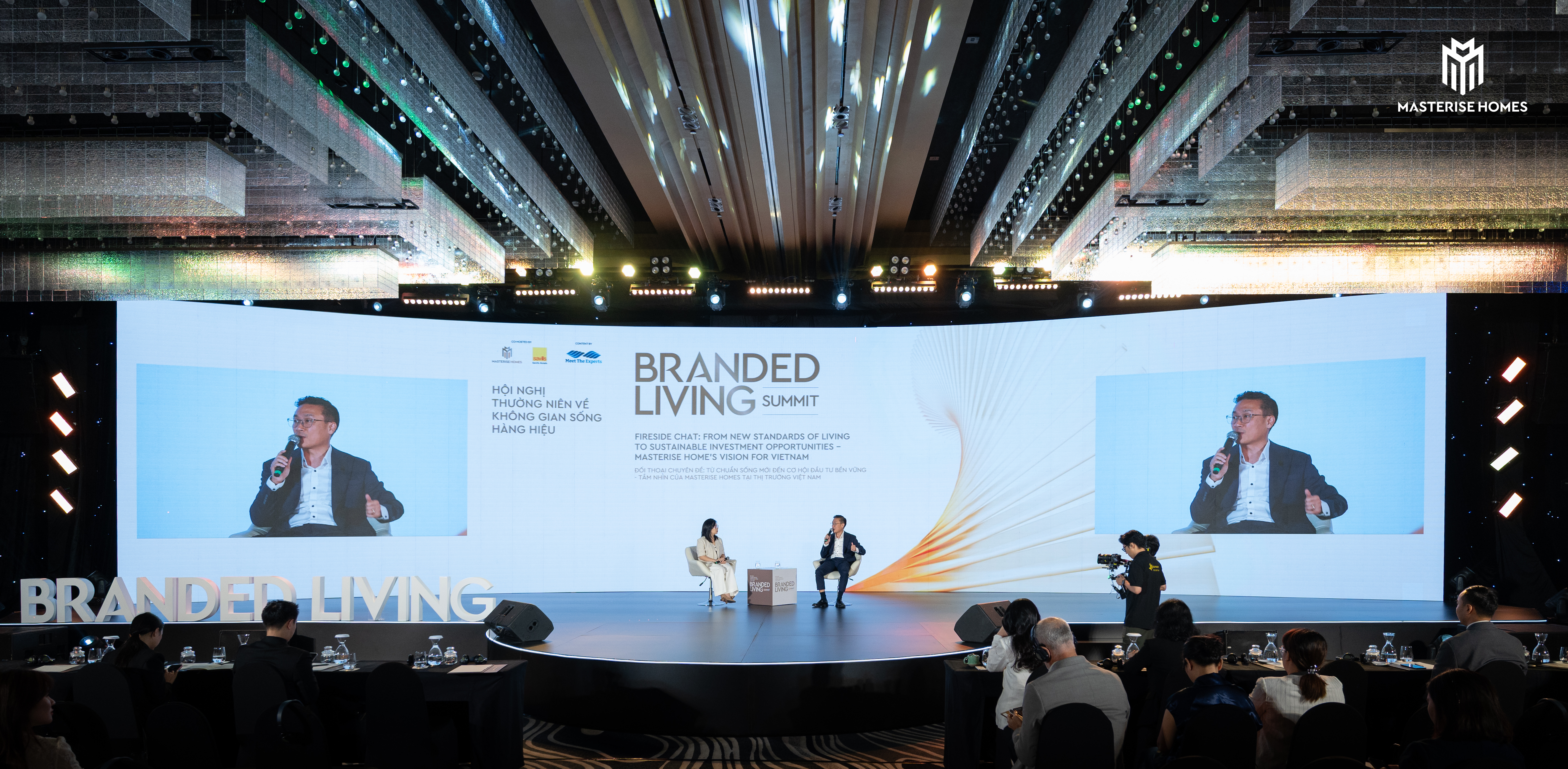 Masterise Homes gây ấn tượng khi tổ chức Branded Living Summit – hội nghị thường niên về không gian sống hàng hiệu đầu tiên tại Việt Nam.&nbsp;Ảnh:&nbsp;Masterise Home.