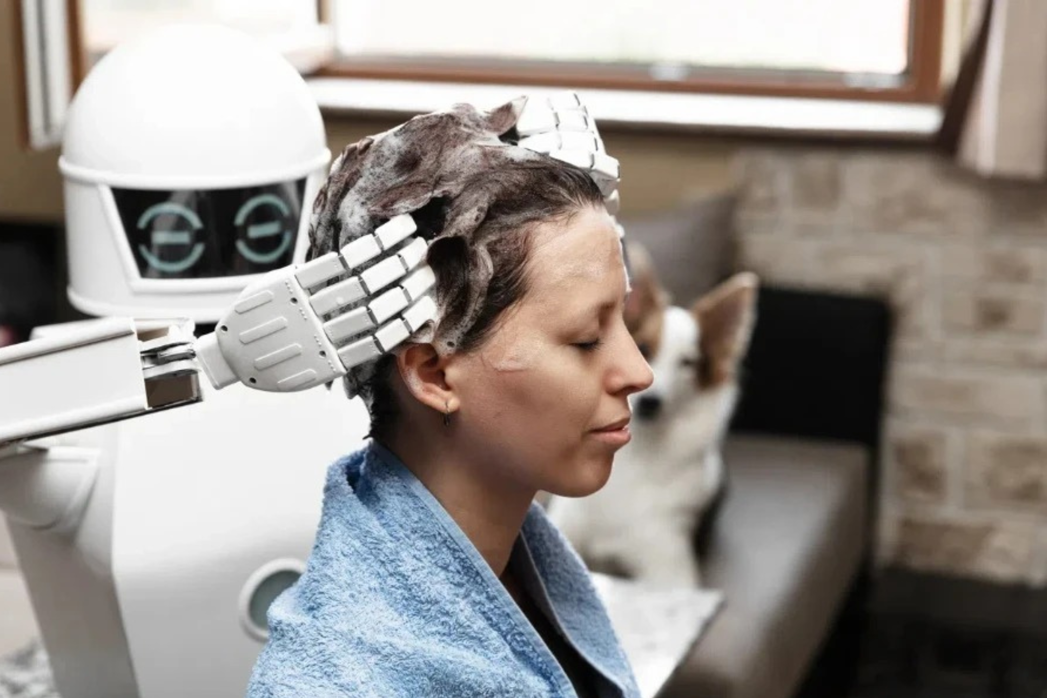 &nbsp;Một ngày nào đó robot dịch vụ làm đẹp có thể thay thế đội ngũ chuyên gia làm đẹp.