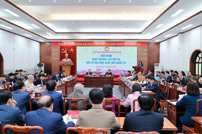 Thống nhất danh sách 217 người ở Trung ương đủ điều kiện ứng cử ĐBQH khóa XVI 
