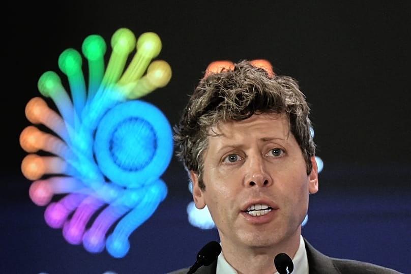 Giám đốc điều hành OpenAI Sam Altman phát biểu tại Hội nghị Thượng đỉnh AI ở New Delhi, Ấn Độ, ngày 19/2/2026. Ảnh: AP