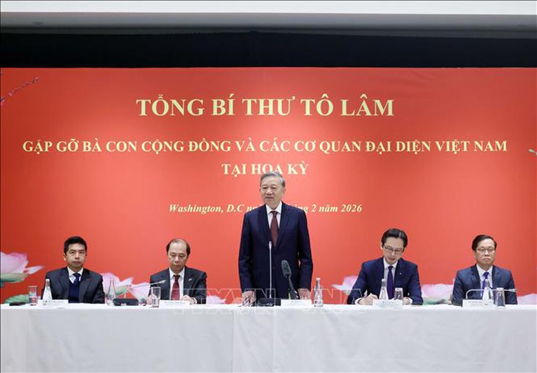 Pg88vn.top Casino online, Thể thao, Xổ số, Bắn cá, Đá gà, Nổ hũ Tô Lâm gặp gỡ cộng đồng người Việt Nam tại Hoa Kỳ. Ảnh: TTXVN