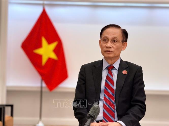 Bộ trưởng Ngoại giao Lê Hoài Trung. Ảnh: TTXVN.
