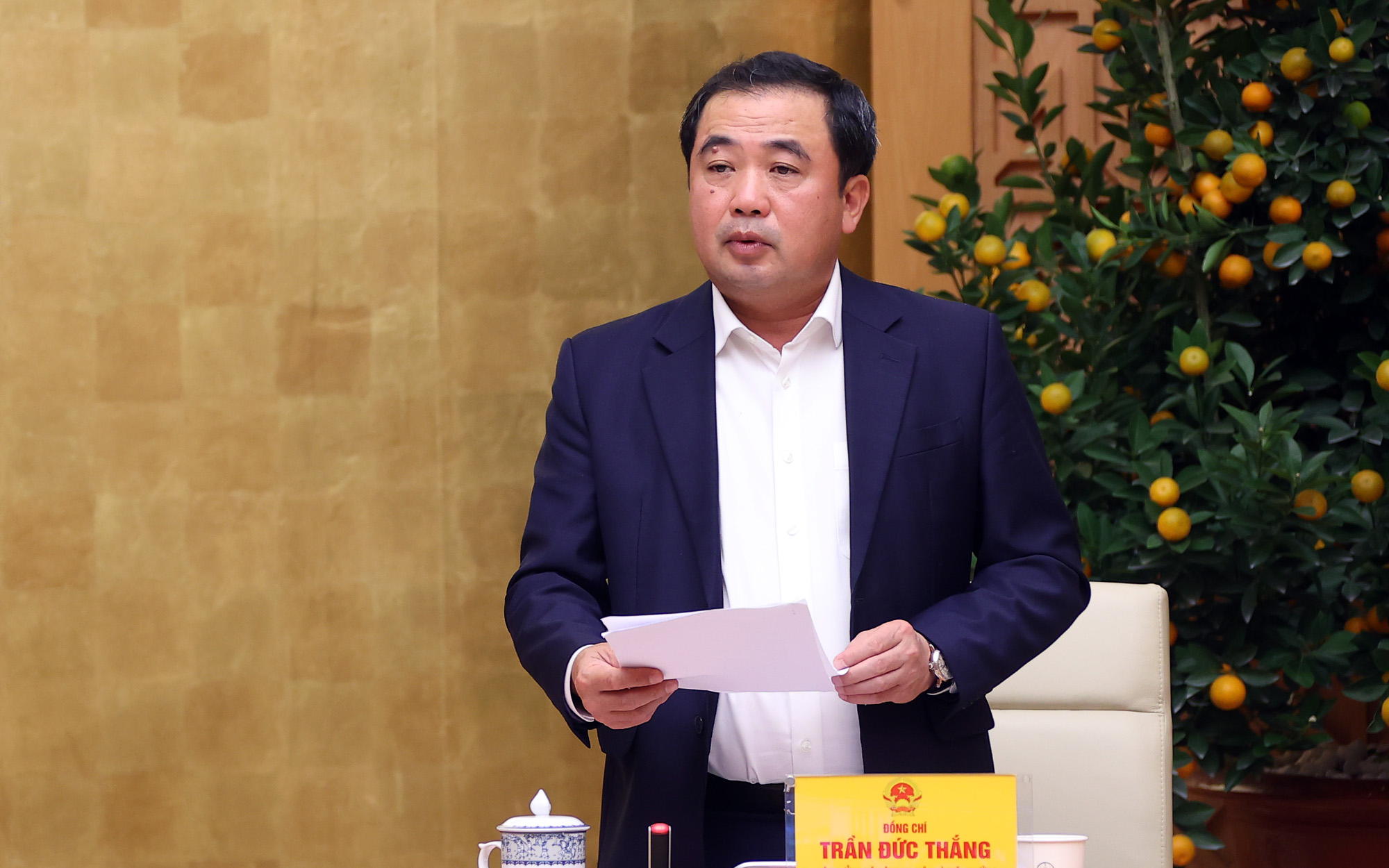 Bộ trưởng Trần Đức Thắng: 