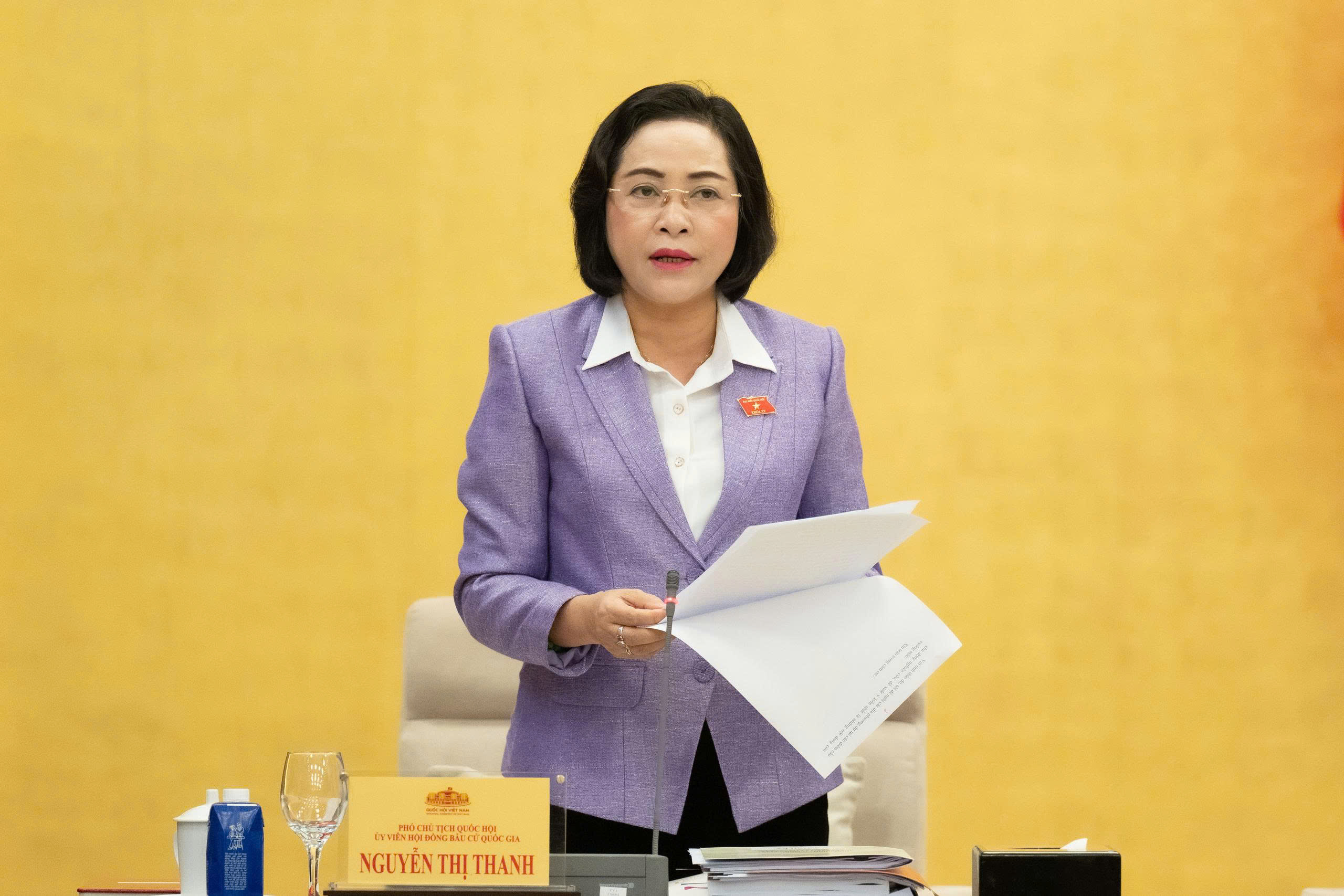 Ủy viên Trung ương Đảng, Phó Chủ tịch Link Trang Chủ PG88.Com Mới #2026 Nguyễn Thị Thanh, Ủy viên Hội đồng Link Đăng Nhập PG88 Chính Thức 2026 quốc gia phát biểu khai mạc. Ảnh: Link Trang Chủ PG88.Com Mới #2026.