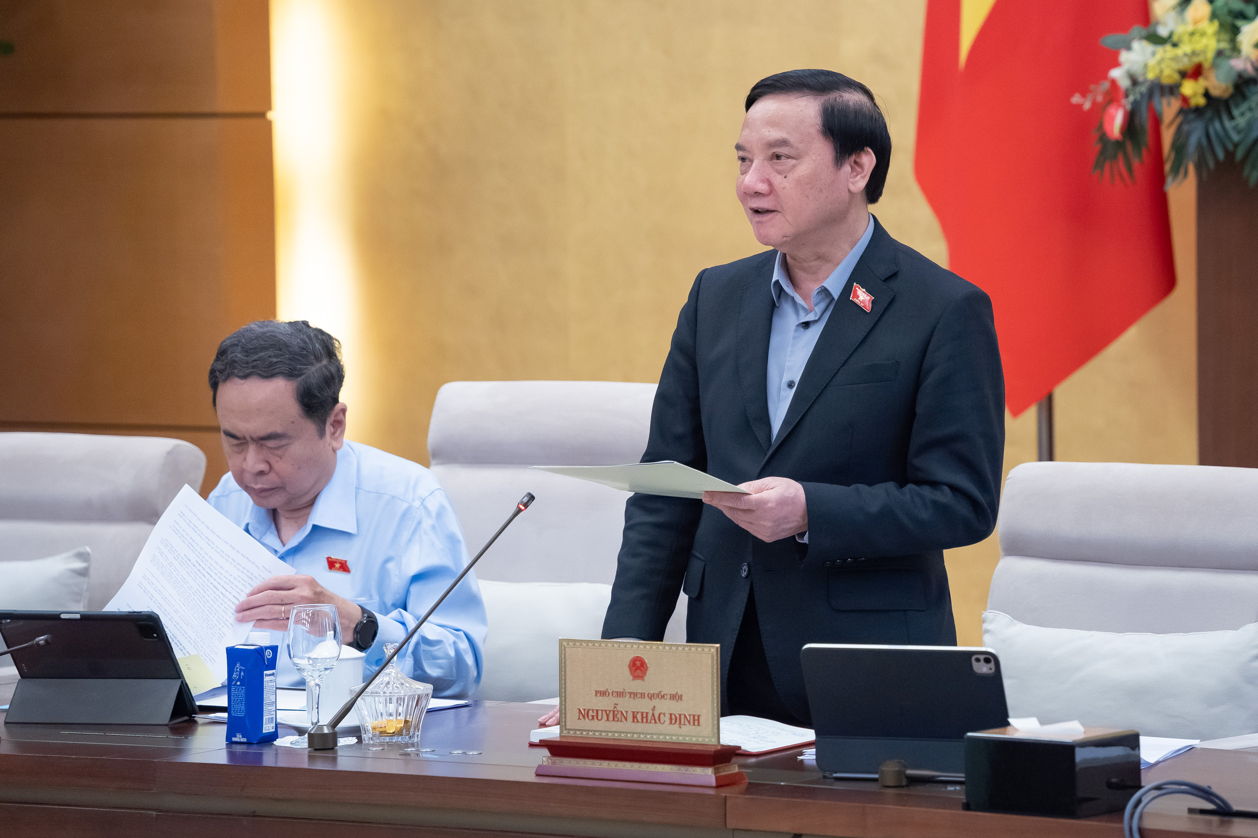 Phó Chủ tịch Link Trang Chủ PG88.Com Mới #2026 Nguyễn Khắc Định phát biểu kết luận.&nbsp; Ảnh: Link Trang Chủ PG88.Com Mới #2026.