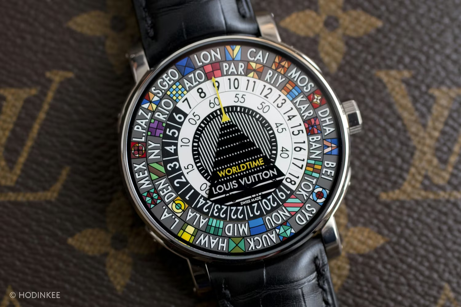 Đồng hồ&nbsp;Louis Vuitton&nbsp;Escale&nbsp;Worldtime.