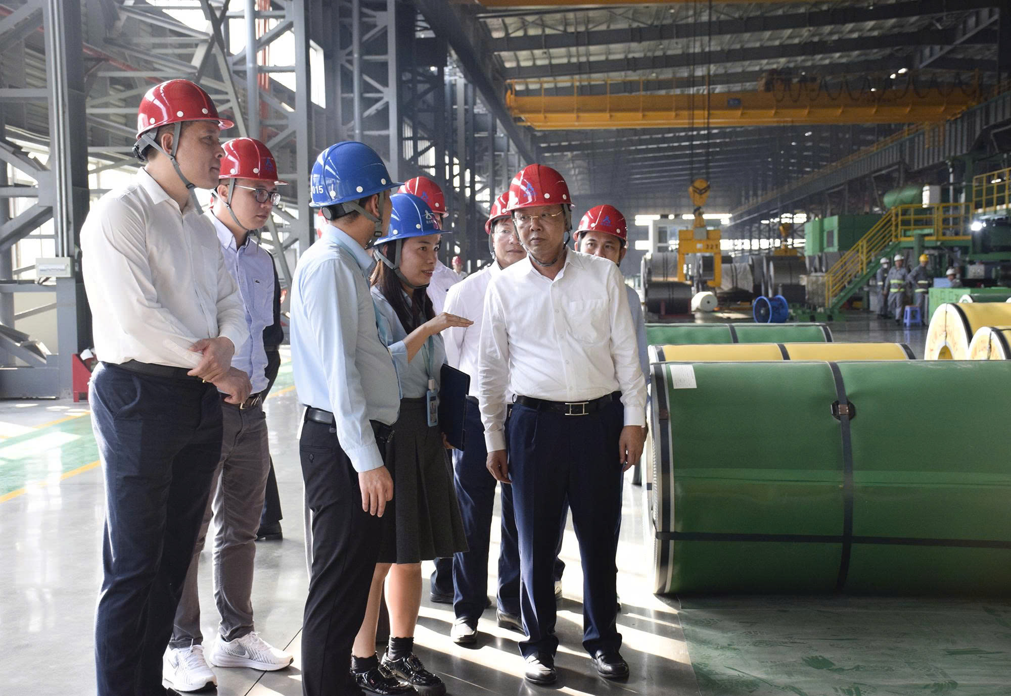 Phó Chủ tịch Thường trực UBND tỉnh Nghệ An Bùi Thanh An thăm và kiểm tra sản xuất tại một số 6Pg88.con độc quyền mỗi ngày trong các Khu PG88 Trang chủ nhà cái top 1 trên địa bàn tỉnh