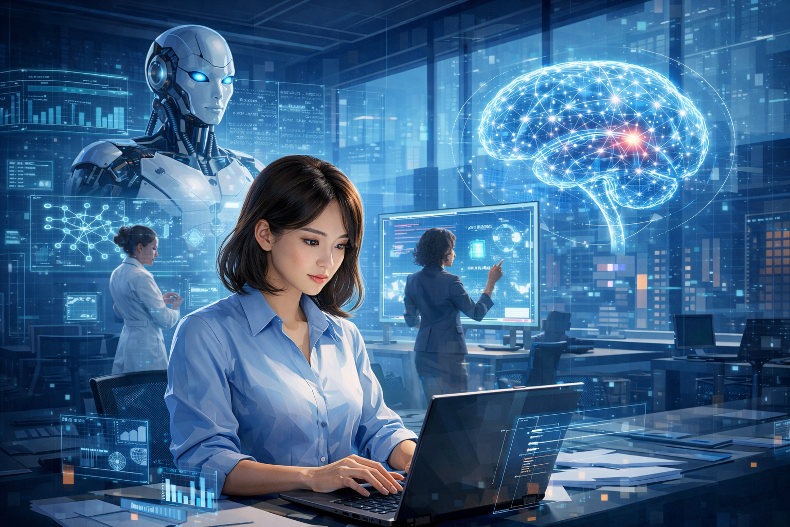 Phụ nữ có nguy cơ bị “bỏ lại phía sau” trong kỷ nguyên AI