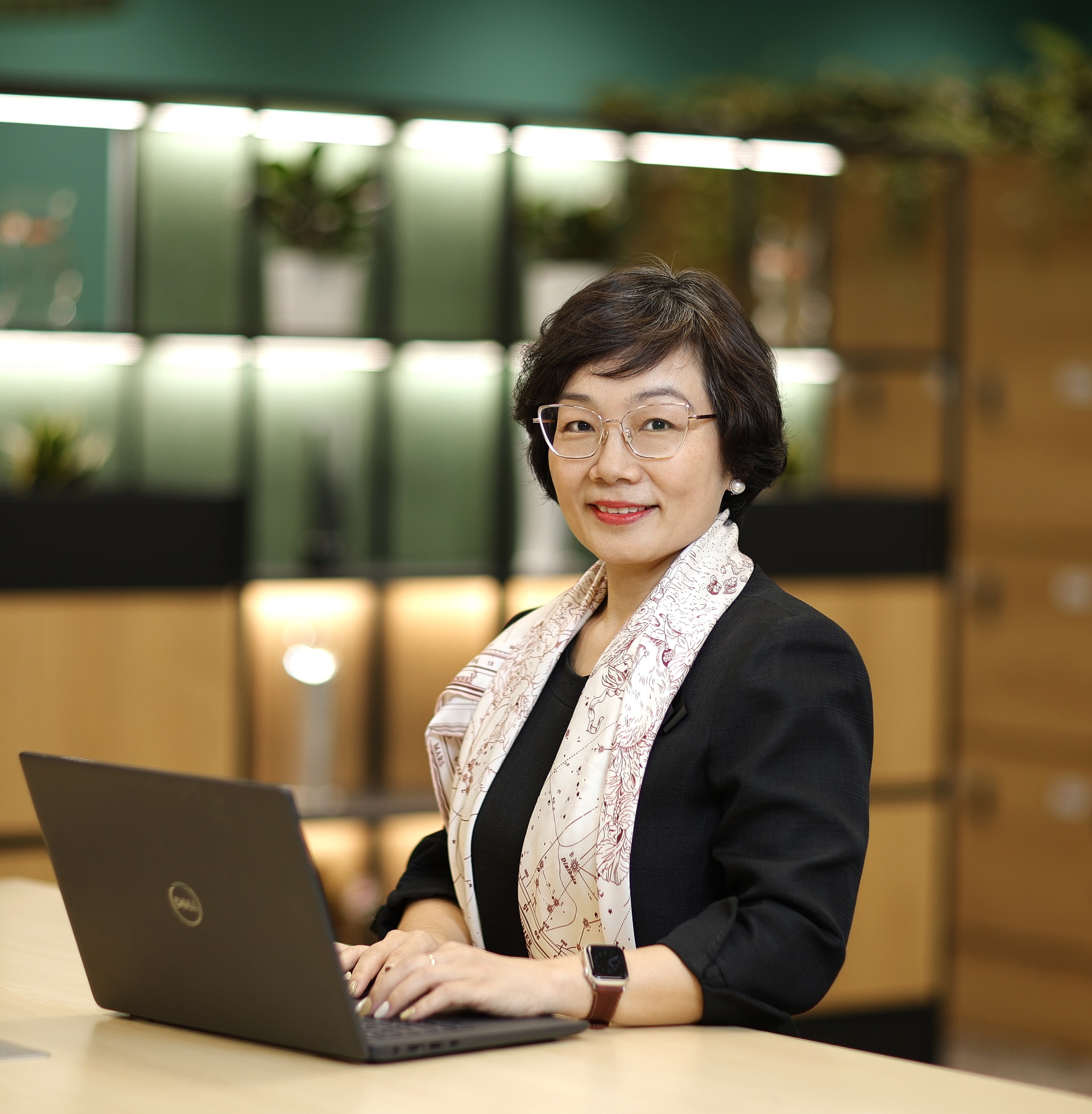 Bà Trần Thị Nguyệt Oanh, Giám đốc quản lý nguồn nhân lực HSBC Việt Nam.
