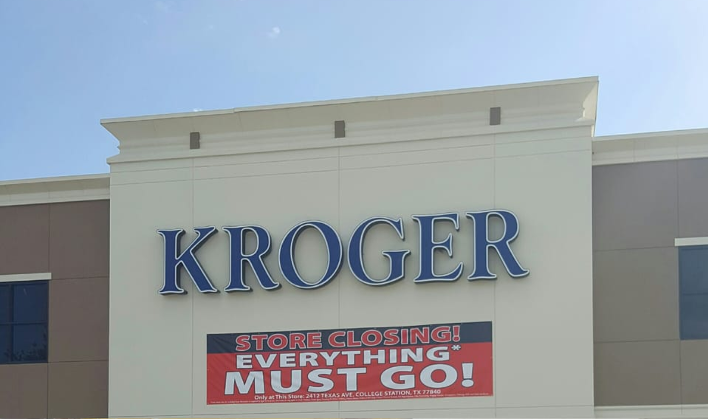 Kroger chấm dứt hoạt động khoảng 60 cửa hàng trong vòng 18 tháng tới.&nbsp;
