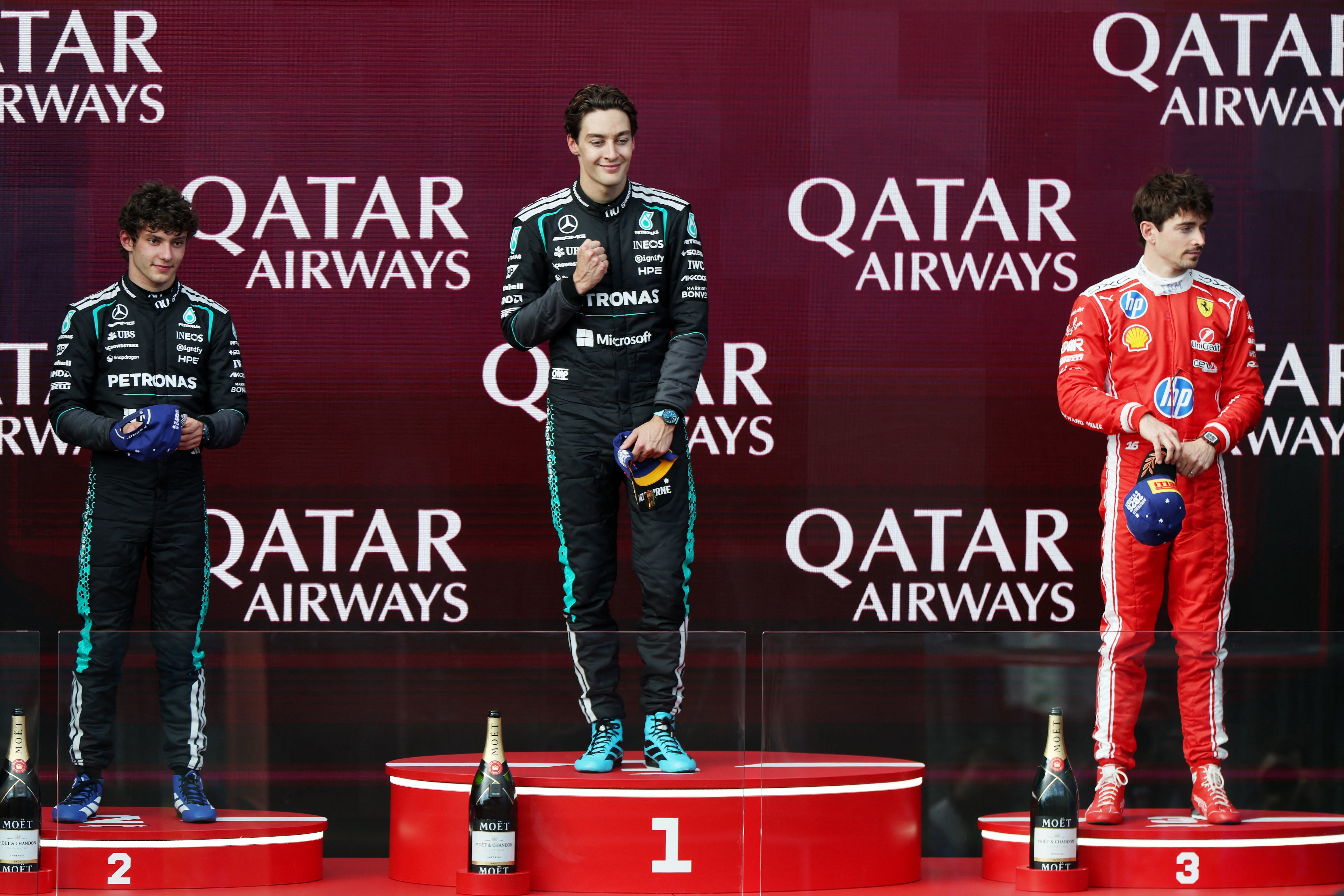 Melbourne Grand Prix 2026 kết thúc với sự chiến thắng của đội đua Mercedes.