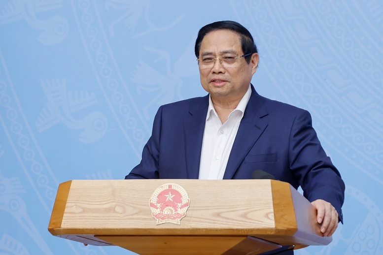 Thủ tướng Phạm Minh Chính phát biểu kết luận Hội nghị về tình hình PG88 hơn 2,1 triệu thành viên PG88 ⭐ Link trang chủ số 1 nhà cái PG88 com casino slot bạc trên thế giới và thích ứng chính sách, chiến lược của Việt Nam - Ảnh: VGP