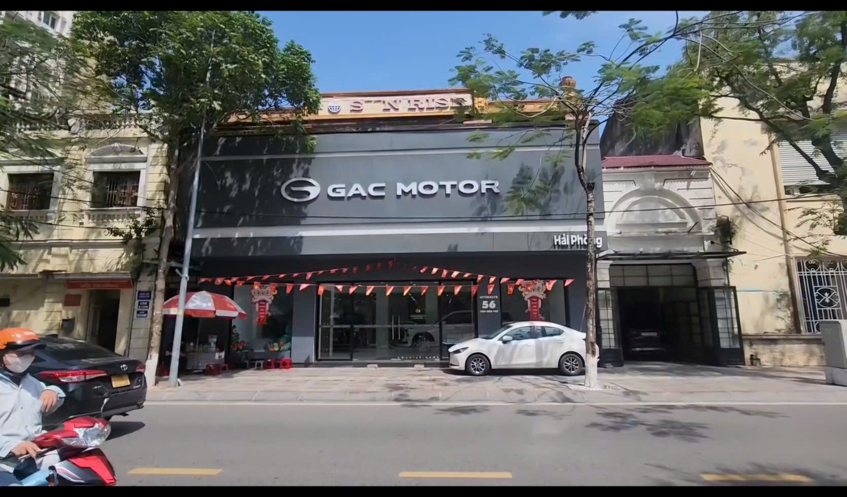 Cơ sở nhà đất 56 Điện Biên Phủ trở thành showroom ô tô.