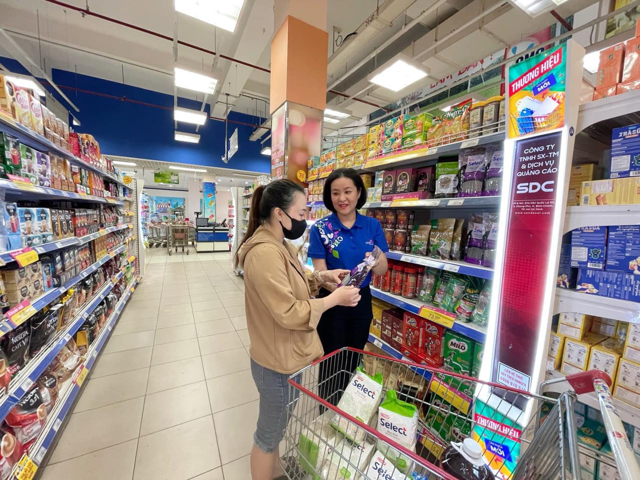 6/10 khách hàng thành viên của Saigon Co.op mua ít nhất một sản phẩm nhãn riêng mỗi lần ghé siêu thị.