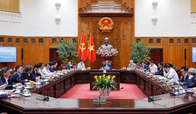 Quang cảnh cuộc họp. Ảnh: VGP