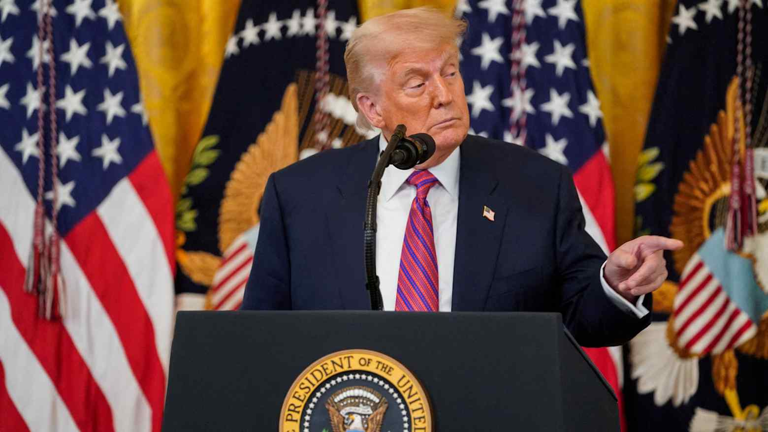Tổng thống Mỹ Donald Trump - Ảnh: Reuters