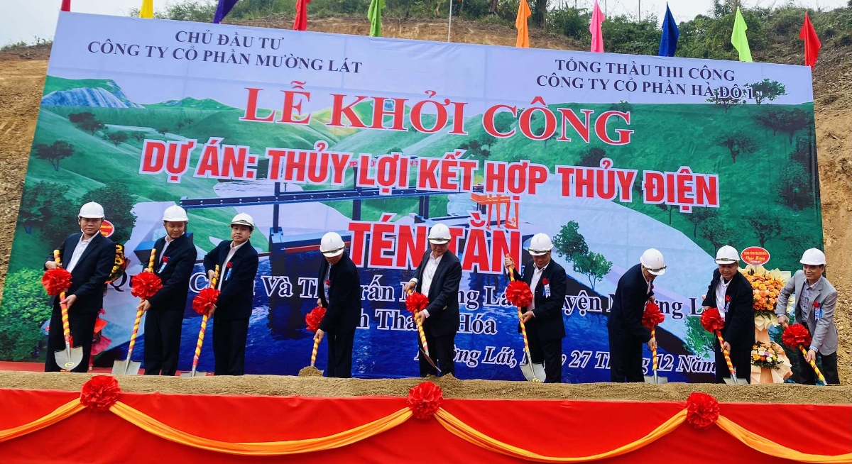 Lễ khởi công Pg88vn.top độc quyền mỗi ngày thủy lợi - thủy điện Tén Tằn