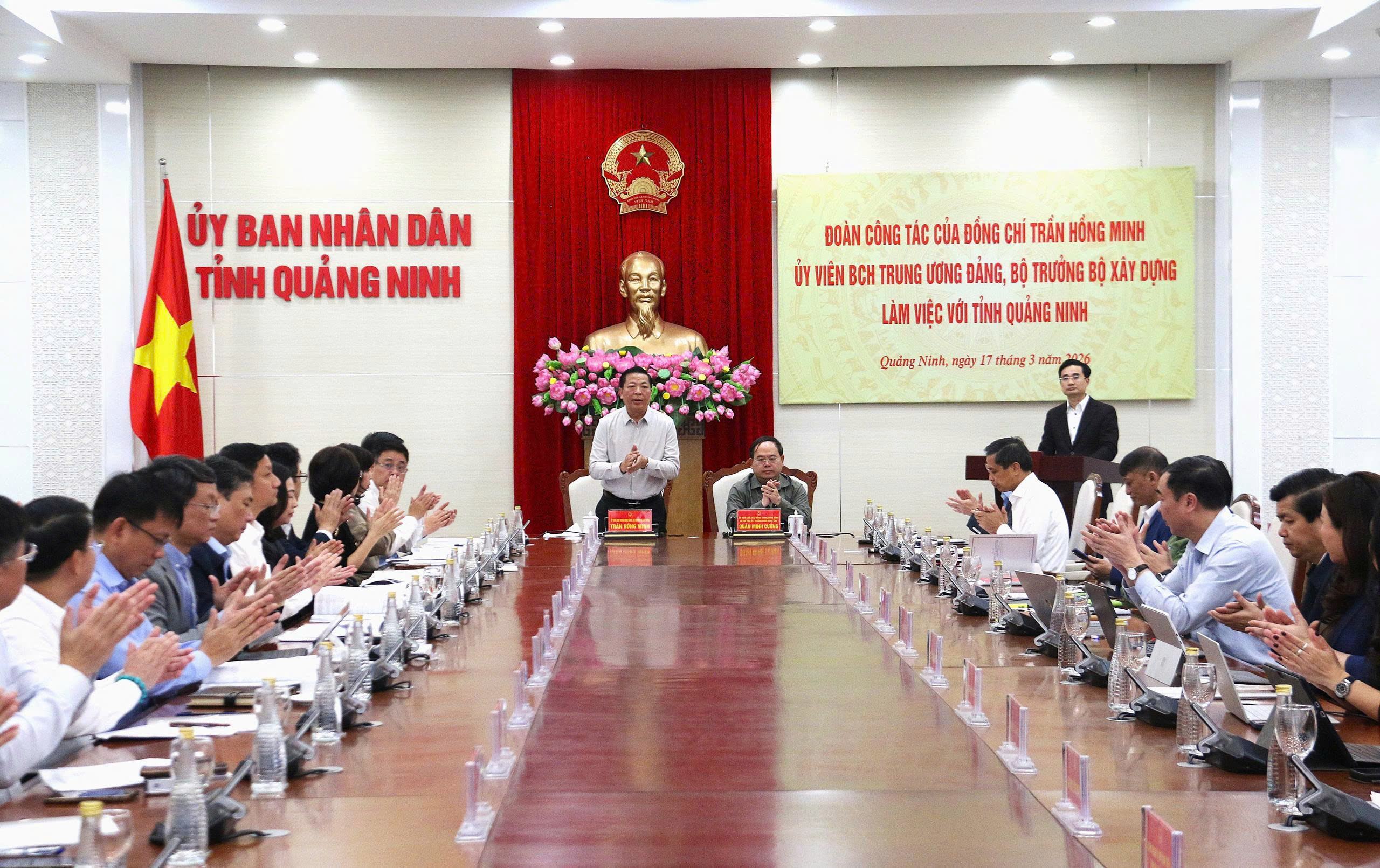 Quảng Ninh đề xuất loạt cơ chế phát triển, Bộ Xây dựng cam kết hỗ trợ