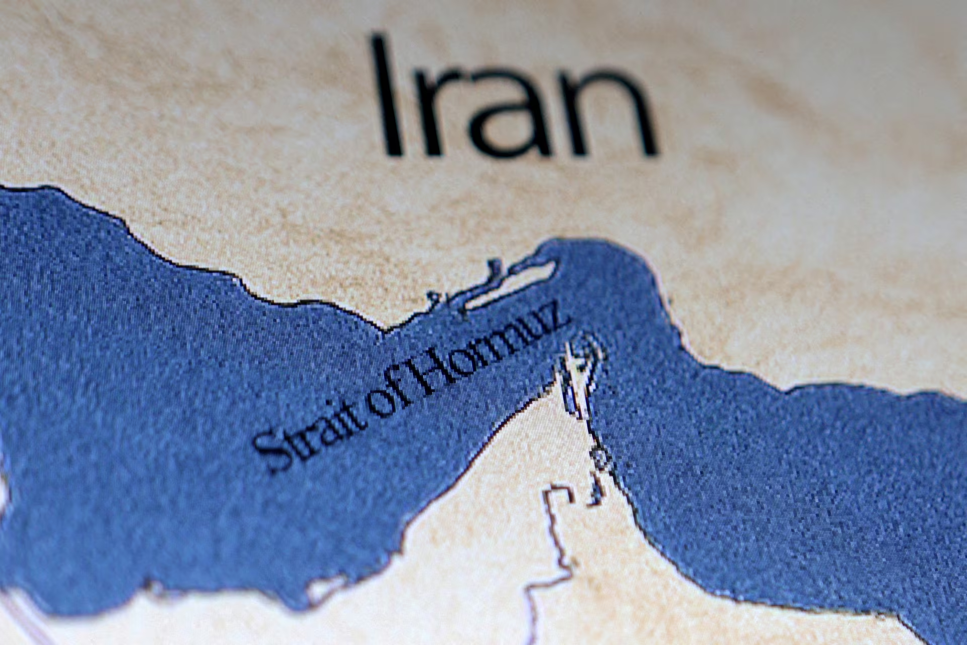 Eo biển Hormuz trên bản đồ - Ảnh: Reuters.