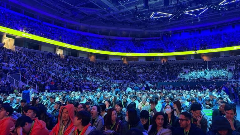 Hơn 30.000 người tham dự hội nghị GTC thường niên của Nvidia tại San Jose tuần này.