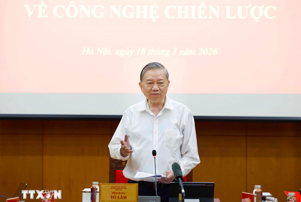 Tổng Bí thư Tô Lâm: Phát triển công nghệ chiến lược là việc không thể chậm trễ