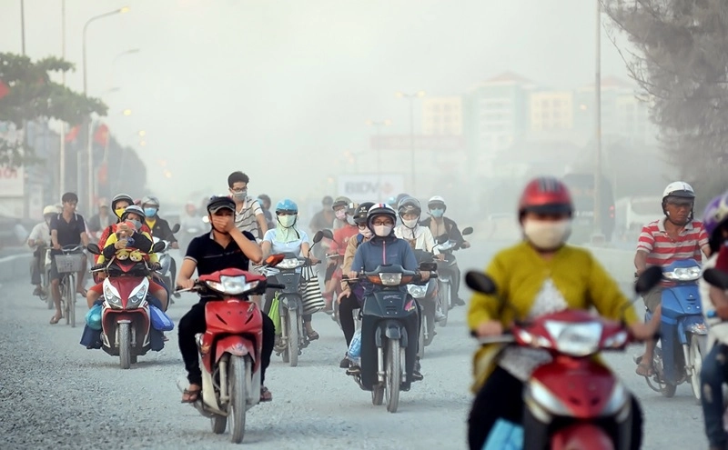 Các ý kiến lo ngại trước tình trạng ô nhiễm không khí ở một số đô thị. Ảnh minh họa