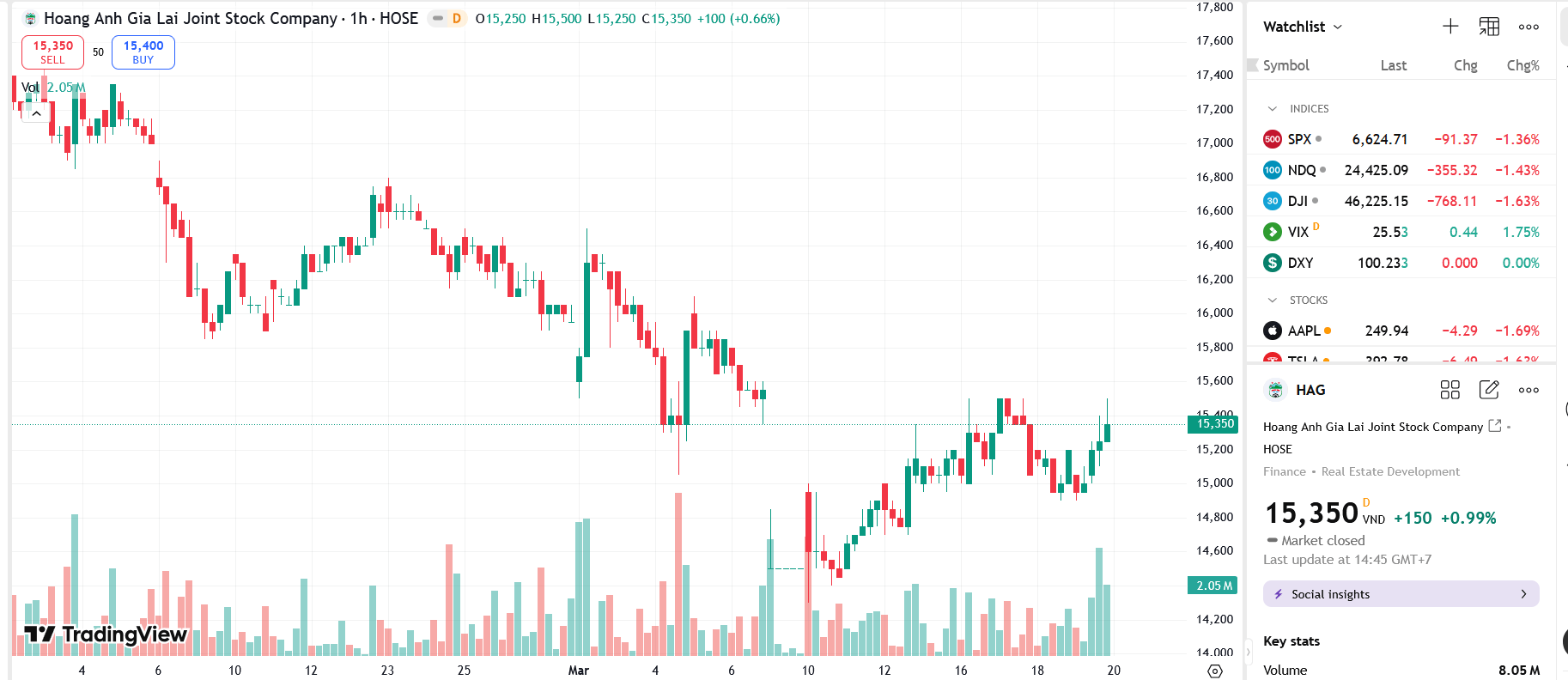 Chủ tịch HAG mua thành công 5 triệu cổ phiếu, nâng tỷ lệ sở hữu lên 24,45%