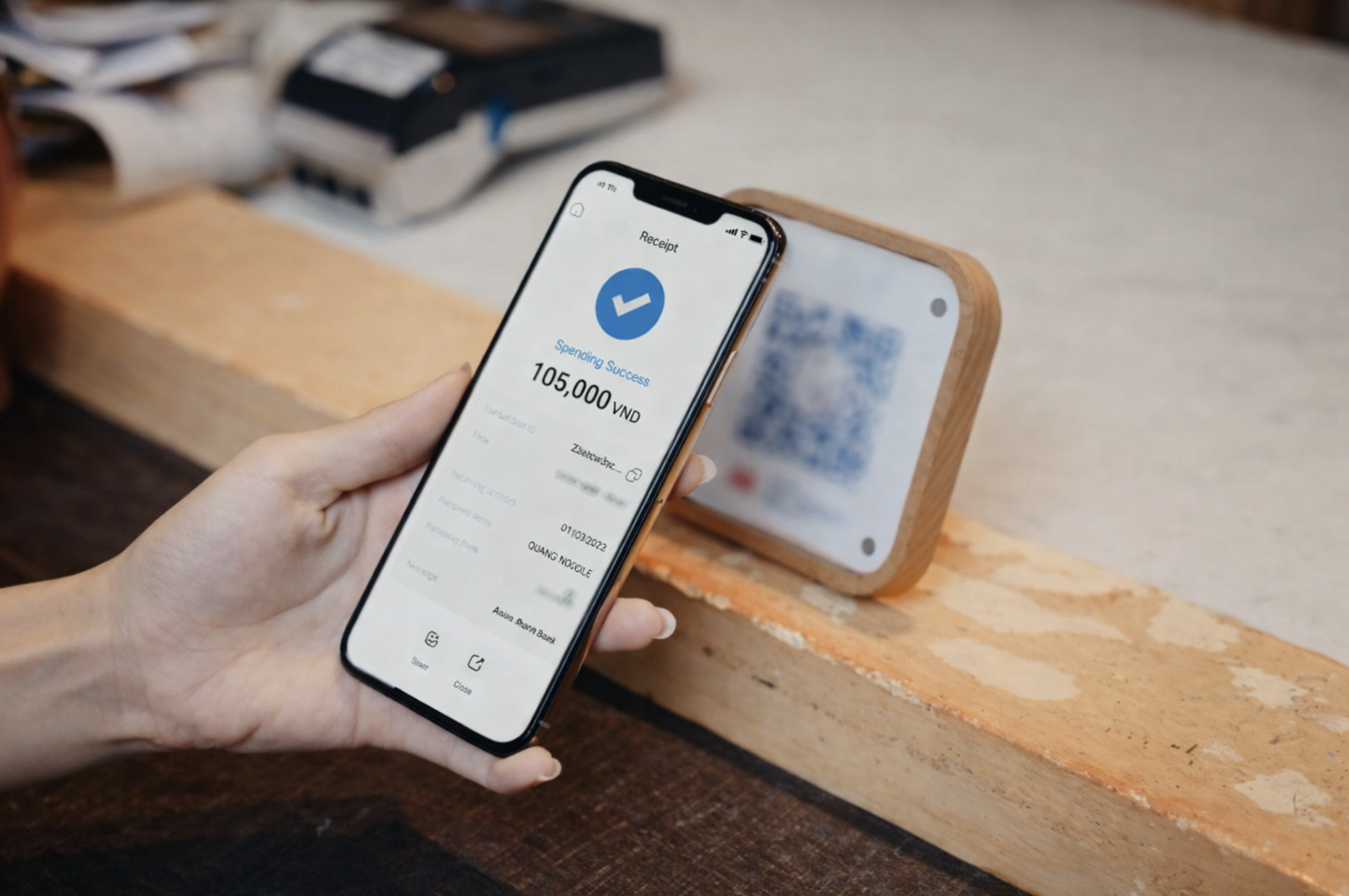 Trải nghiệm ứng dụng Basal Pay. 