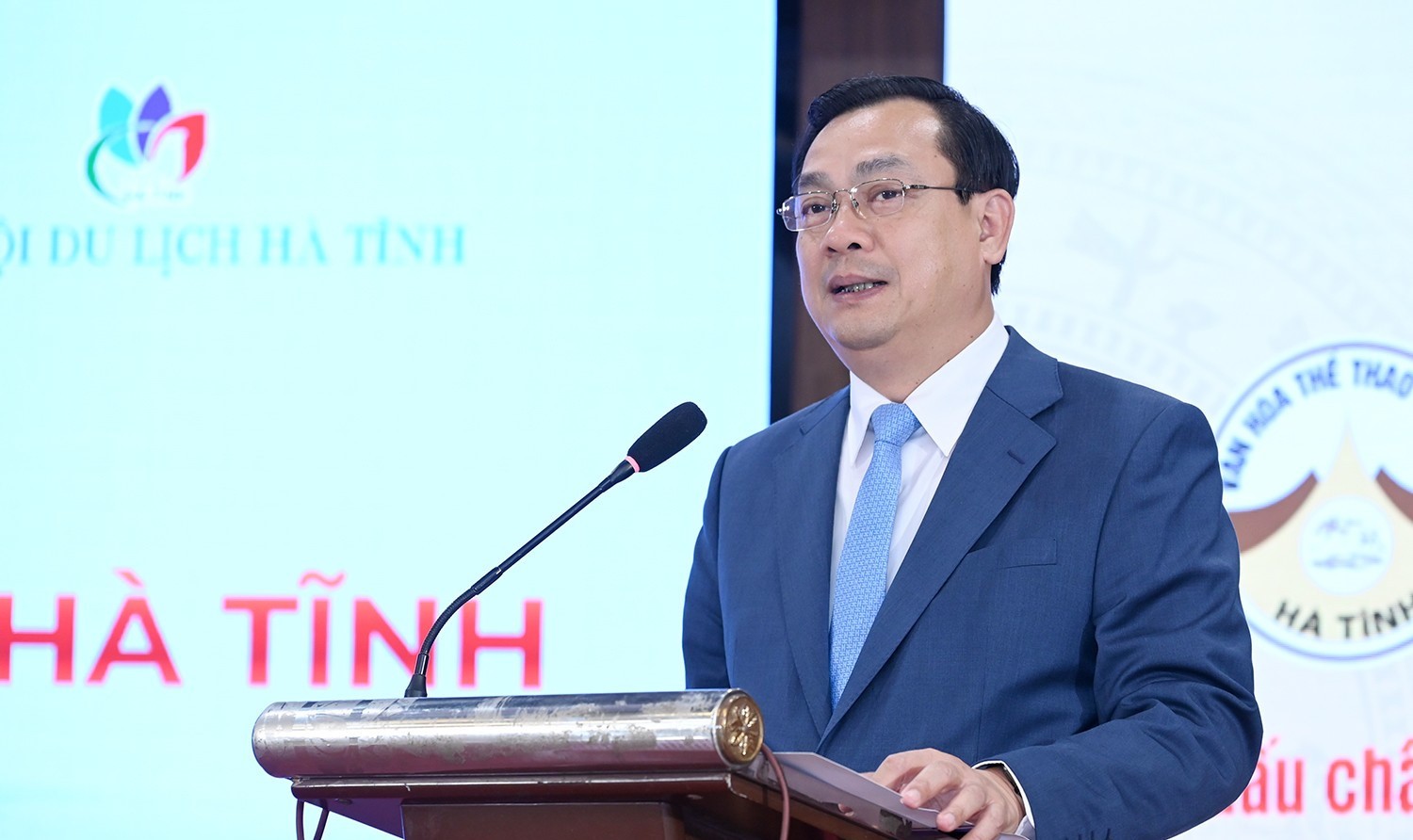 Cục trưởng Cục Du lịch quốc gia Việt Nam Nguyễn Trùng Khánh phát biểu. Ảnh: Thu Hà