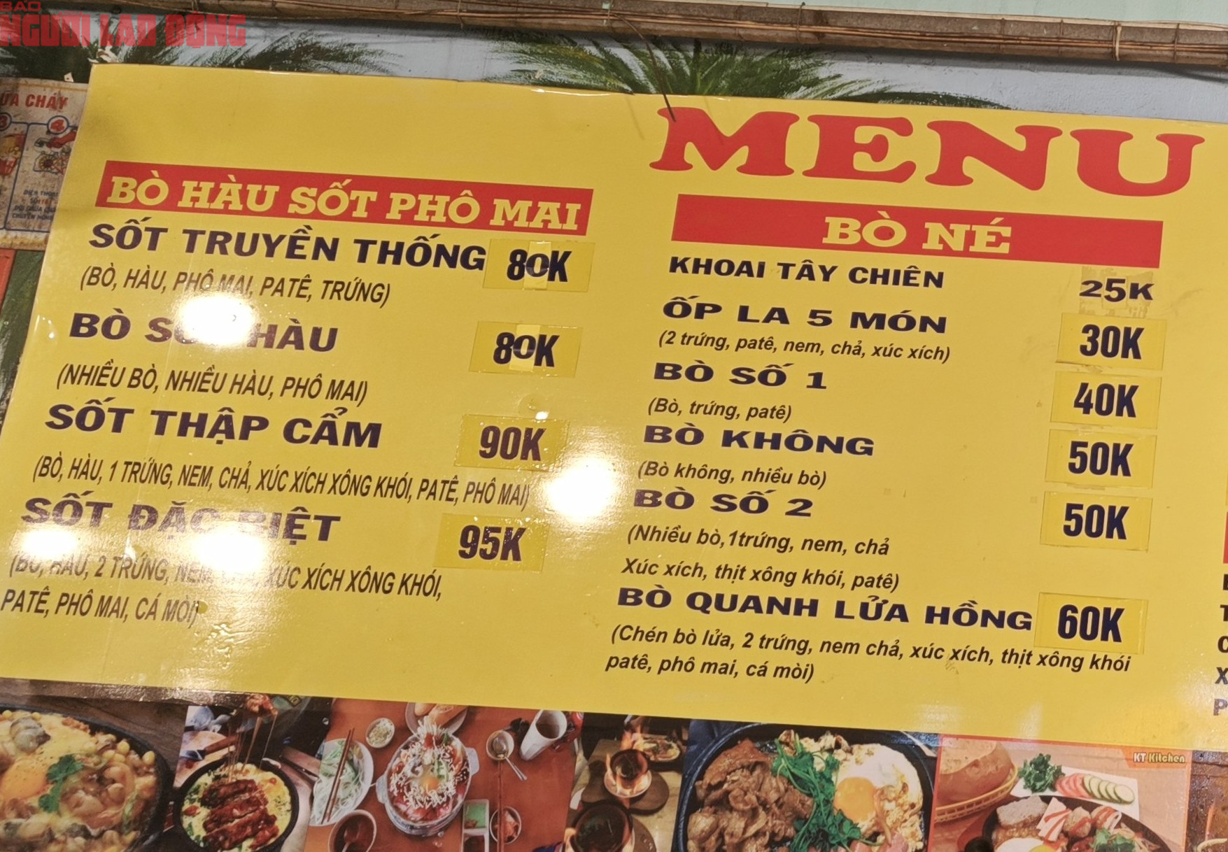 Từ quán bình dân đến quán ăn có máy lạnh, mức giá thực phẩm đều có&nbsp;xu hướng tăng.&nbsp;